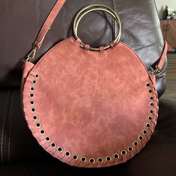 Anthropologie Handbags - Anthropologie Marla Stitch Circle Bag